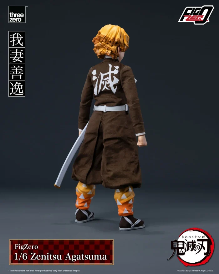 Demon Slayer Kimetsu no Yaiba FigZero Zenitsu Agatsuma 1/6 - Imagen 4