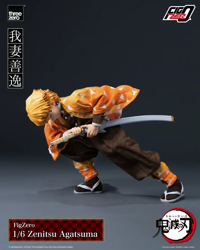 Demon Slayer Kimetsu no Yaiba FigZero Zenitsu Agatsuma 1/6 - Imagen 6