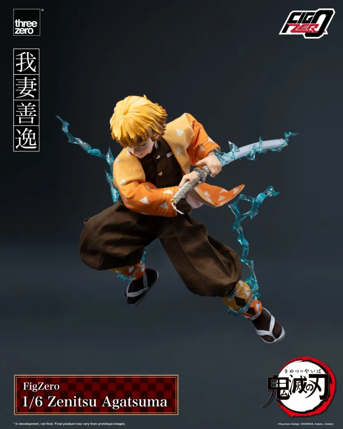 Demon Slayer Kimetsu no Yaiba FigZero Zenitsu Agatsuma 1/6 - Imagen 9
