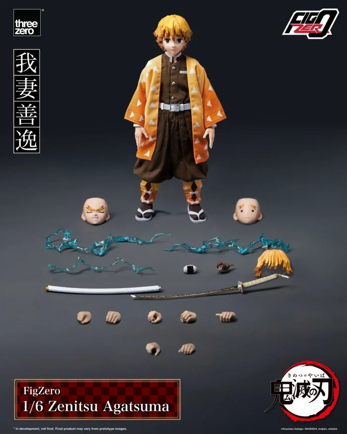 Demon Slayer Kimetsu no Yaiba FigZero Zenitsu Agatsuma 1/6 - Imagen 15