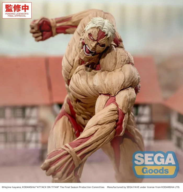 Attack on Titan GigantiX Reiner Braun Armored Titan Ver - Imagen 4