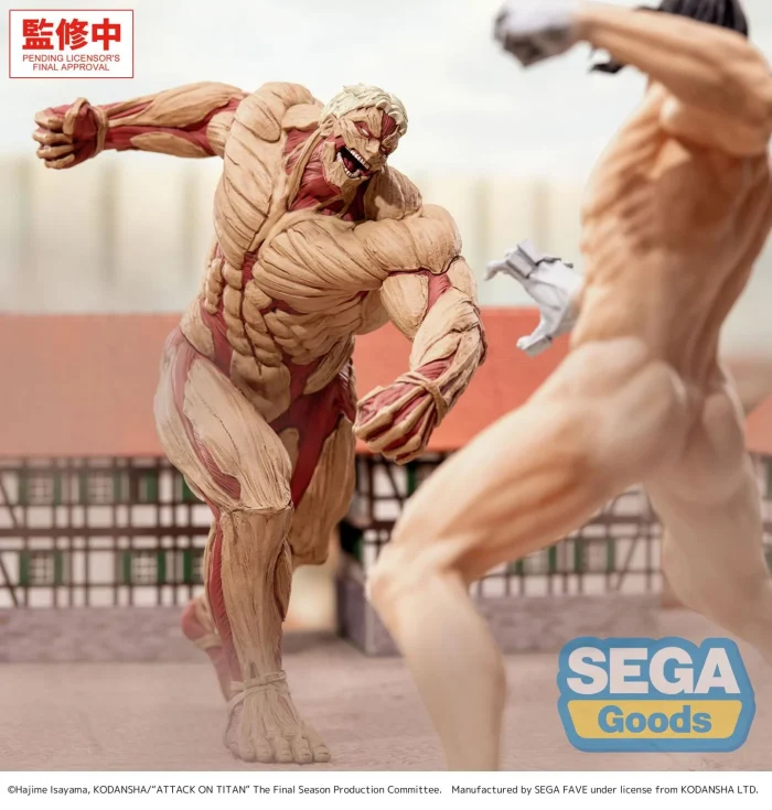 Attack on Titan GigantiX Reiner Braun Armored Titan Ver - Imagen 5
