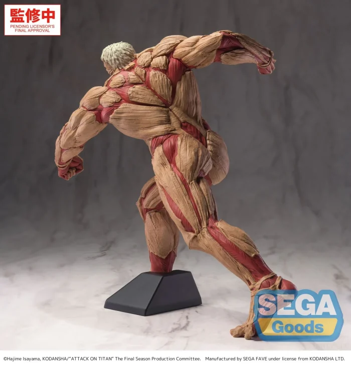 Attack on Titan GigantiX Reiner Braun Armored Titan Ver - Imagen 7