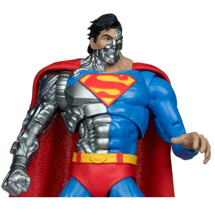 The Return of Superman DC Multiverse McFarlane Vault Collection Cyborg Superman - Imagen 8