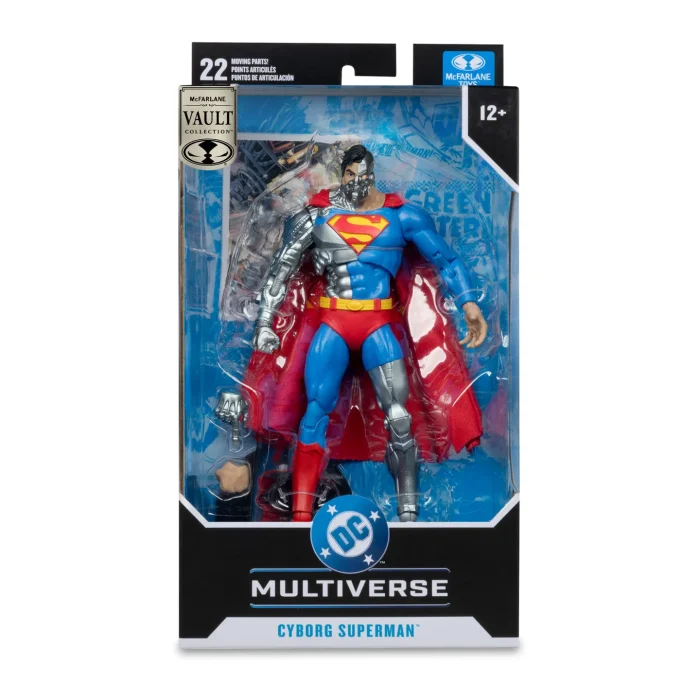 The Return of Superman DC Multiverse McFarlane Vault Collection Cyborg Superman - Imagen 13