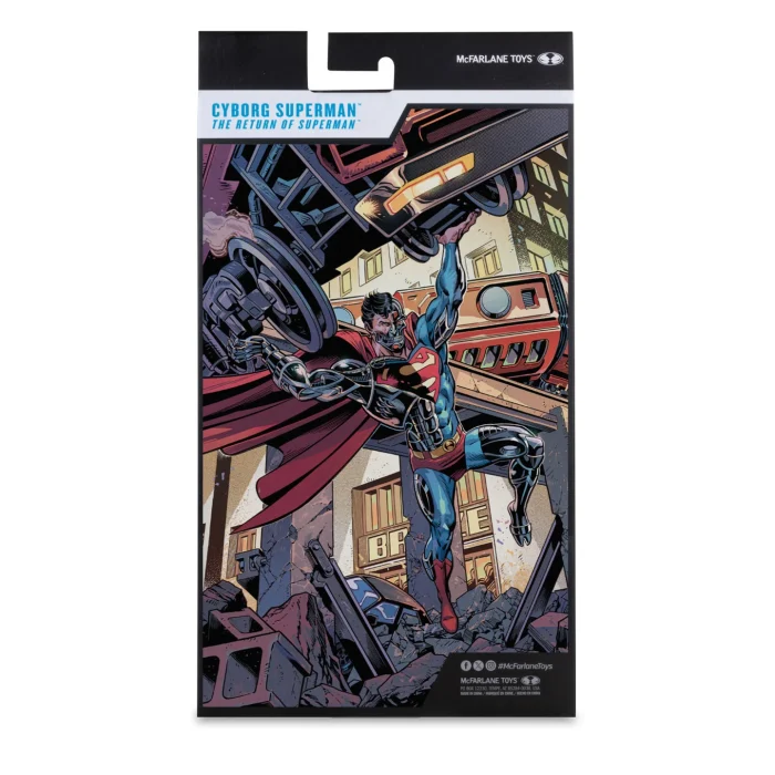 The Return of Superman DC Multiverse McFarlane Vault Collection Cyborg Superman - Imagen 14