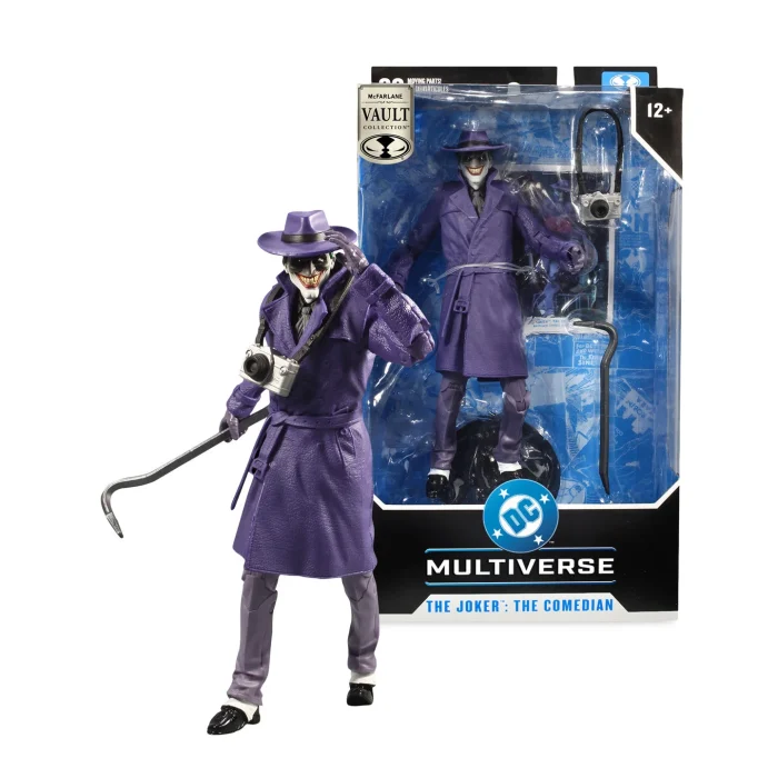 Batman Three Jokers DC Multiverse McFarlane Vault Collection The Joker The Comedian - Imagen 12