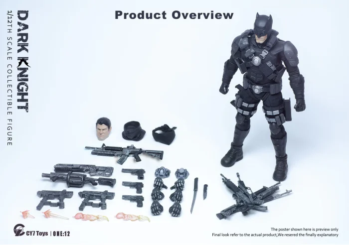 CY7 Grim Knight Dark Knight 1/12 - Imagen 3