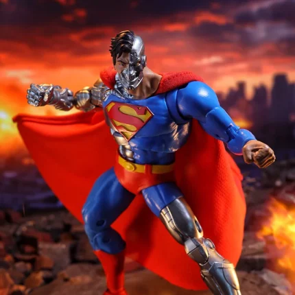 The Return of Superman DC Multiverse McFarlane Vault Collection Cyborg Superman