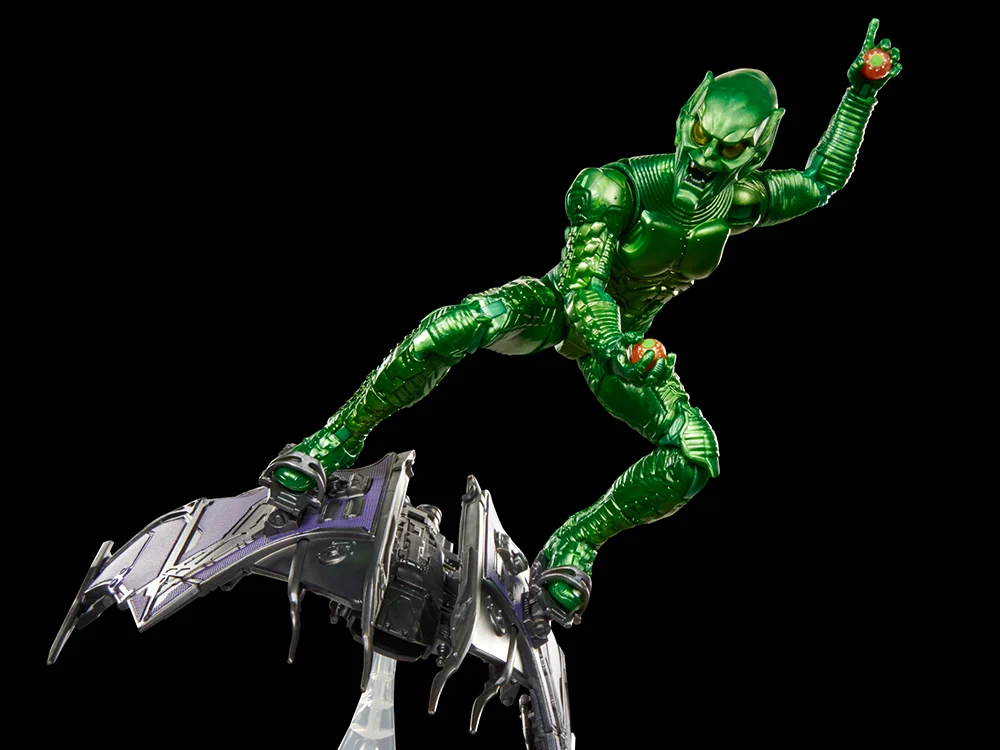 Spider Man No Way Home Marvel Legends Green Goblin Action Figure and Glider Set Spider Man No Way Home Marvel Legends Green Goblin Action Figure and Glider Set