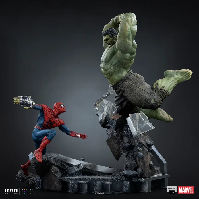 Spider Man Brand New Day Spider Man vs Hulk 1/10 Art Scale - Imagen 11