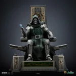 Avengers Doomsday Doctor Doom on Throne 1/10 Art Scale - Imagen 10