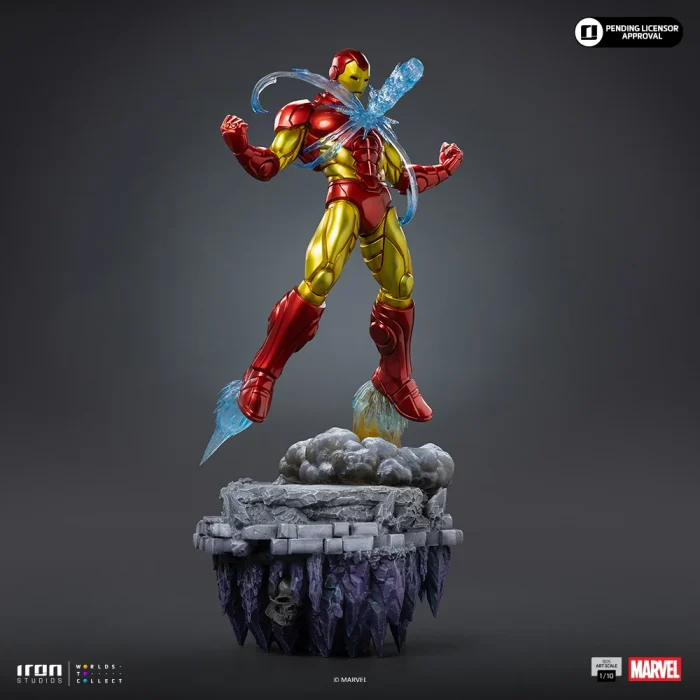 The Infinity Gauntlet Battle Diorama Series Iron Man 1/10 Art Scale - Imagen 12