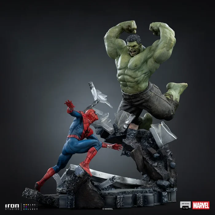 Spider Man Brand New Day Spider Man vs Hulk 1/10 Art Scale - Imagen 8