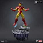 The Infinity Gauntlet Battle Diorama Series Iron Man 1/10 Art Scale - Imagen 13