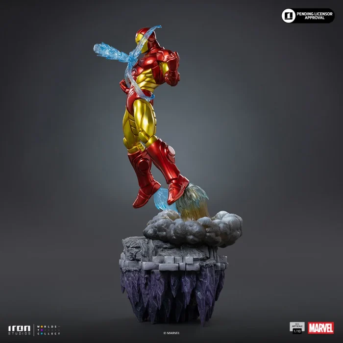 The Infinity Gauntlet Battle Diorama Series Iron Man 1/10 Art Scale - Imagen 16