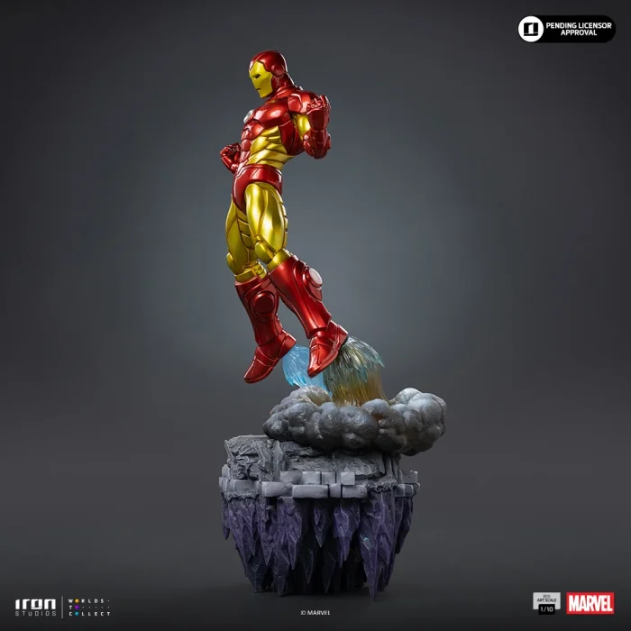 The Infinity Gauntlet Battle Diorama Series Iron Man 1/10 Art Scale - Imagen 15