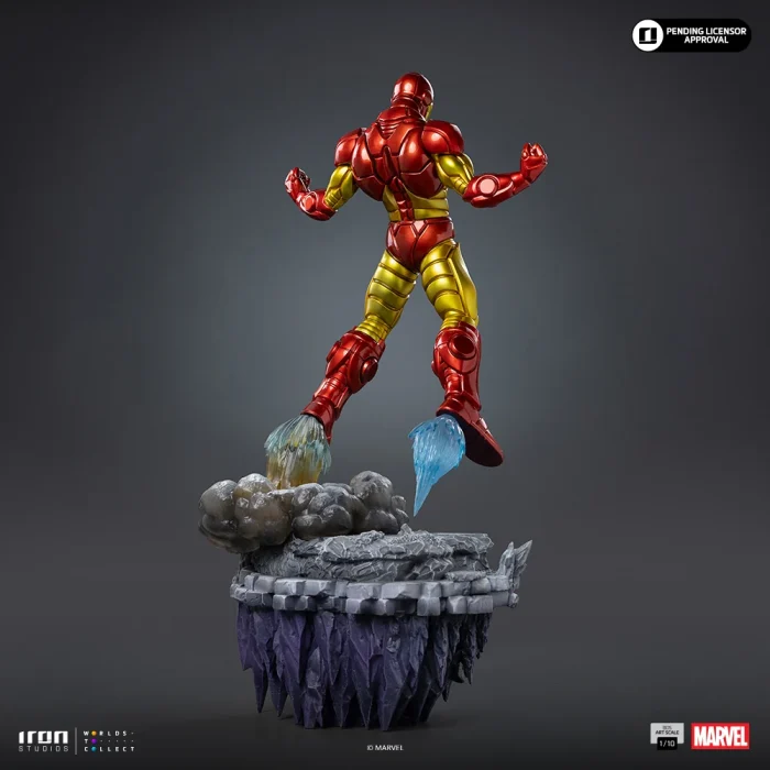 The Infinity Gauntlet Battle Diorama Series Iron Man 1/10 Art Scale - Imagen 17