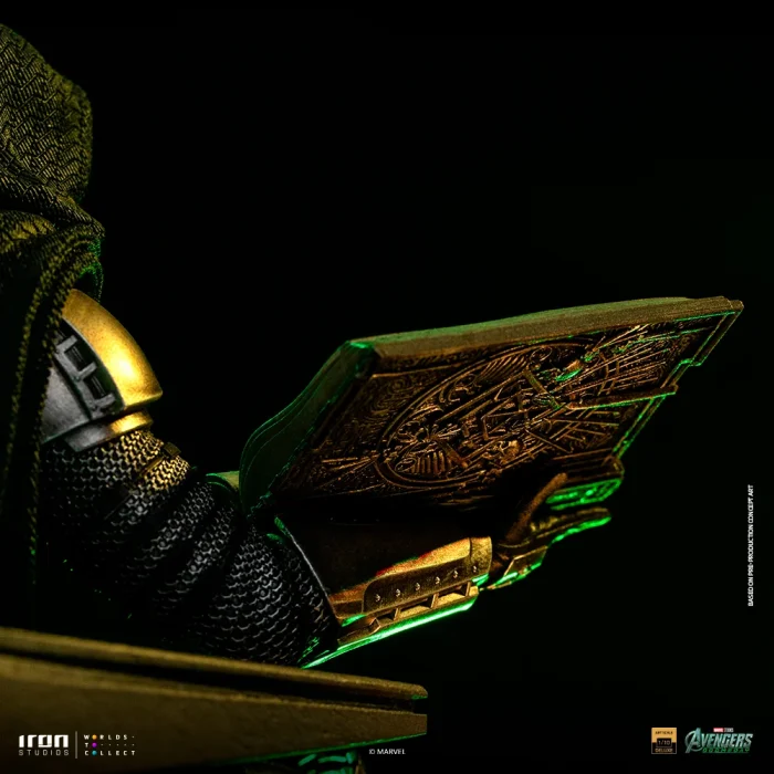 Avengers Doomsday Doctor Doom on Throne 1/10 Art Scale - Imagen 8