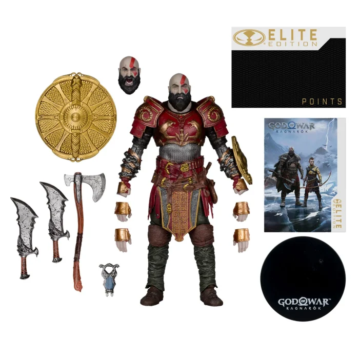 God of War Ragnarok McFarlane Elite Edition Kratos Ares Armor Deluxe - Imagen 7