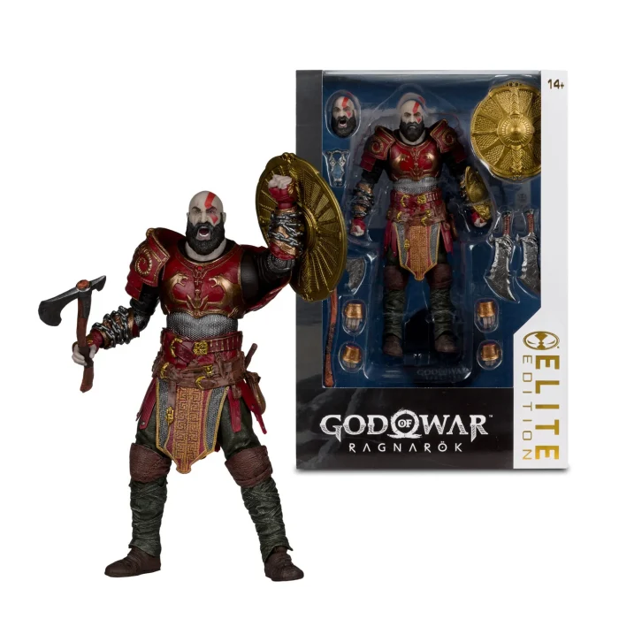 God of War Ragnarok McFarlane Elite Edition Kratos Ares Armor Deluxe - Imagen 8