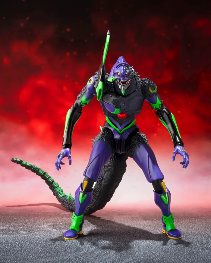 Godzilla vs Evangelion SH MonsterArts Evangelion Test Type 01  G Awakening Form - Imagen 3