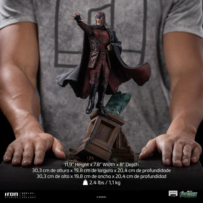 Avengers Doomsday Magneto 1/10 Art Scale - Imagen 12