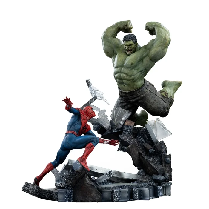 Spider Man Brand New Day Spider Man vs Hulk 1/10 Art Scale - Imagen 9