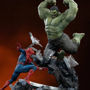 Spider Man Brand New Day Spider Man vs Hulk 1/10 Art Scale
