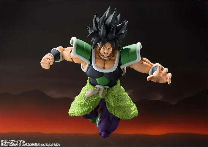 Dragon Ball Super Broly SH Figuarts Broly Action Figure Reissue - Imagen 4