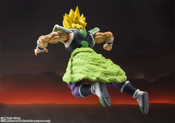 Dragon Ball Super Broly SH Figuarts Broly Action Figure Reissue - Imagen 6